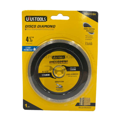 Disco diamantado liso 4 1/2