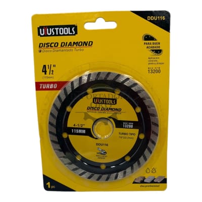 Disco Diamantado turbo 115mm ddu116