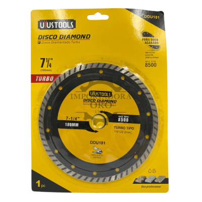 Disco diamantado turbo 7 1/4