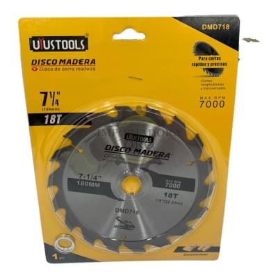 Disco para madera 7 1/4