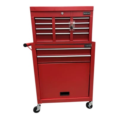 Set de Gabinetes Metálicos Rojo F2471