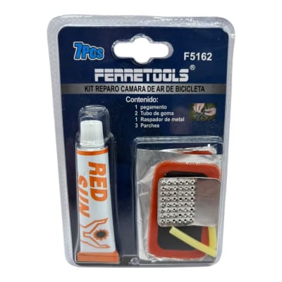 Kit De Reparación Para Cámara de Bicicleta 7Pcs F51621