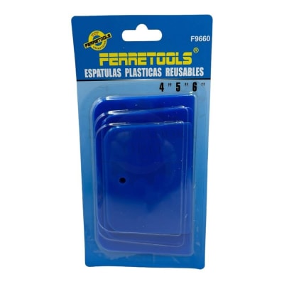 Espatulas Plasticas 3pcs F96601