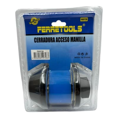 Cerradura de Seguridad con Cerrojo Mariposa Negro FK97281