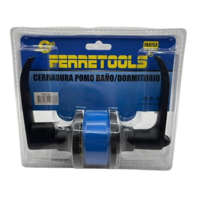 Cerradura Acceso Manilla Negro FK9733