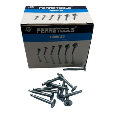 Tornillo Lenteja Punta Broca 8x1 1/4