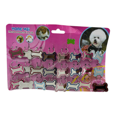 Set de Placa Metálico Hueso 4cm GA0331