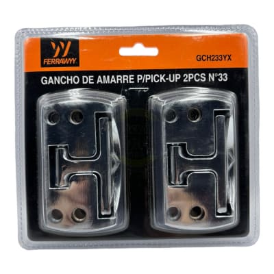 Gancho de amarre para pick up 2 piezas GCH233yx1