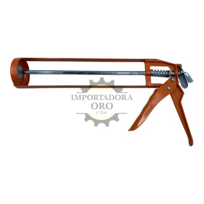 Pistola Calafatera esqueleto naranja1