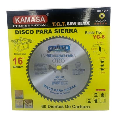 Disco Para Sierra 16