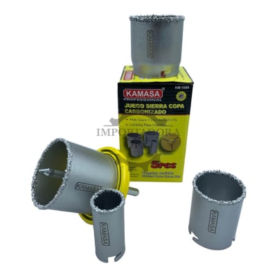 Juego de Sierra Copa Diamantada 5 piezas km10592