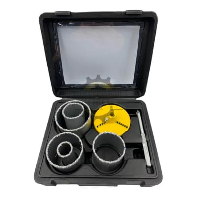 Juego de Sierra Copa Diamantada 7 piezas km10601