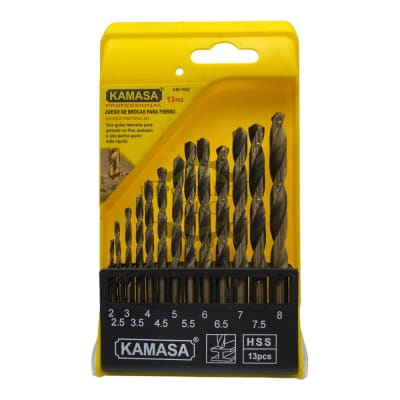 Set de Brocas para fierro 13 piezas km1062