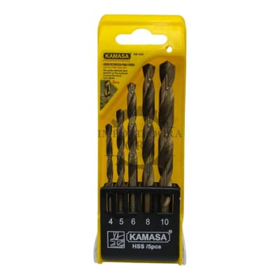 Set de Brocas para fierro 5 piezas km1063