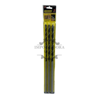 Set de Brocas larga para madera 3 Piezas 400mm km1069