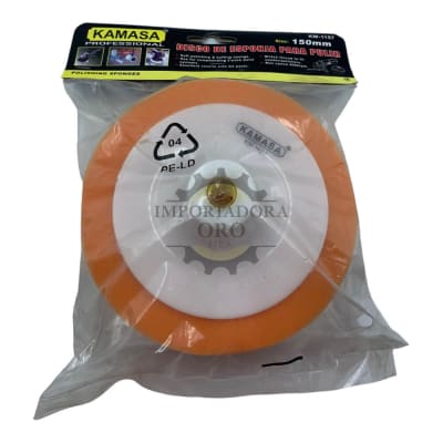 Disco de esponja para pulir 150mm km1157
