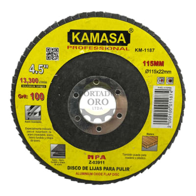 Disco traslapado 4 1/2