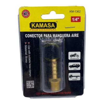 Acople Conector para manguera de aire 1/4