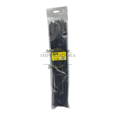 Amarra plastica negra 4.8x400mm Km1482N1