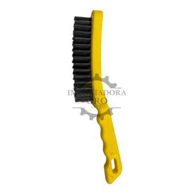 Escobilla de fierro mango de plastico 6x15 Km15051