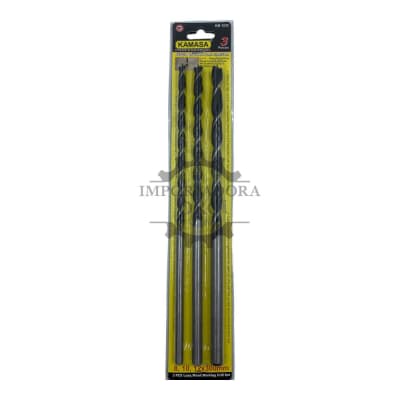 Juego de brocas para madera 300mm 3 piezas km1535