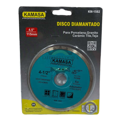 Disco Diamantado Liso 4 1/2