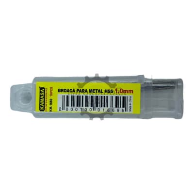 Broca para metal hss 1mm
