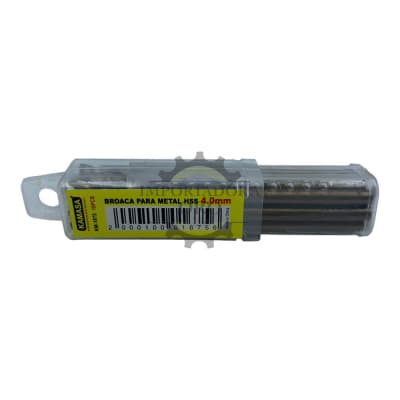 Broca para metal hss 4mm km1675