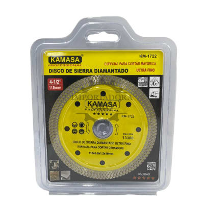 Disco diamantado Ultrafino 115mm km 17221
