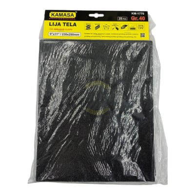 Lija de tela para fierro P40 km17701