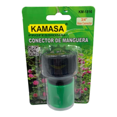 Conector rapido de manguera 3/4