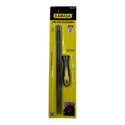 Lima Para Motosierra Con Mango 3Pcs 7/32