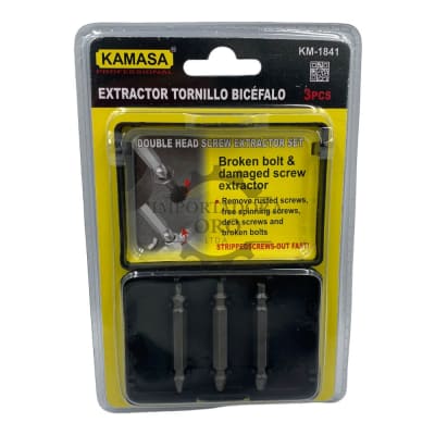 Extractor de tornillos 3 piezas km1841