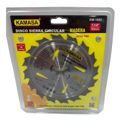 Disco de Sierra Circular ultrafino 184mmx16T km18571