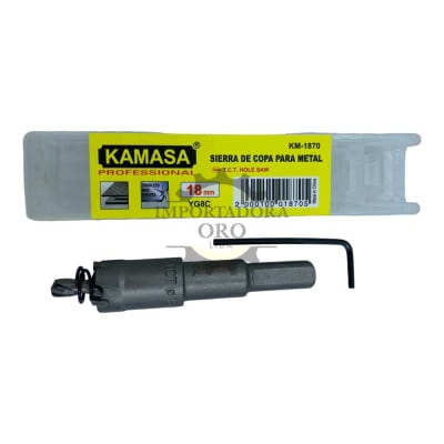 Sierra copa para metal 18mm km1870