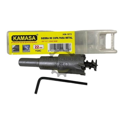 Sierra copa para metal 22mm km18721