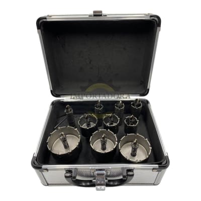 Set de Sierra copa para metal 10 piezas km18811
