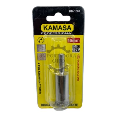 Broca copa diamantada 16mm km18871