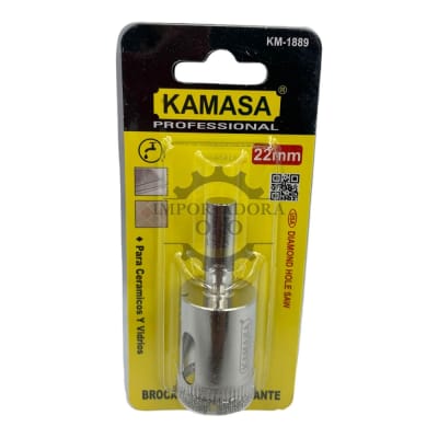 Broca copa diamantada 22mm km18891