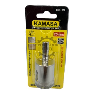 Broca copa diamantada 25mm km18901