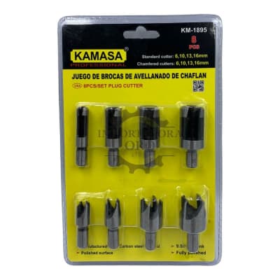 Juego de broca avellanador para metal km18951