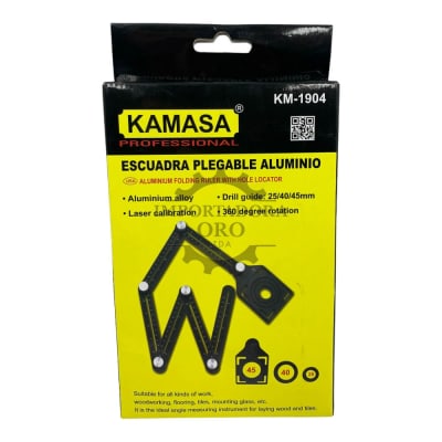 Escuadra plegable de Aluminio km1904