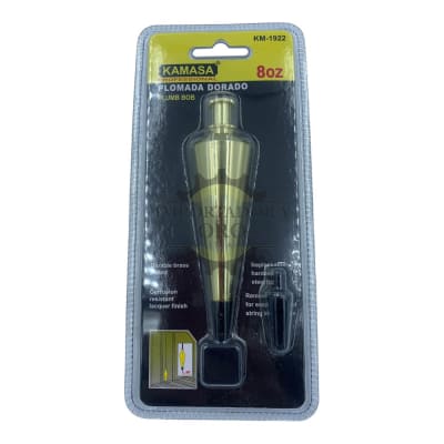 Plomada Dorada 8oz km19221