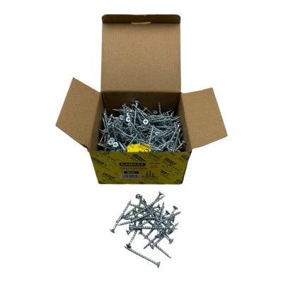 Tornillo Volcanita zincado 6x2