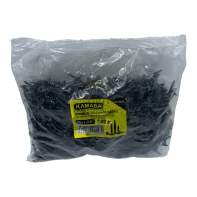 Tornillo Volcanita negro 6x1 5/8