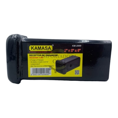 Tubo Receptor de Enganche 2x2x6