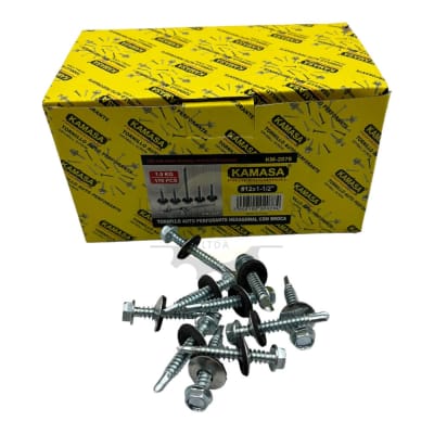 Tornillo autoperforante hexagonal 12x1 1/2