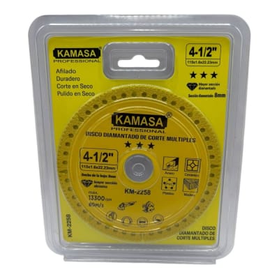 Disco Diamantado Multiusos 115mm KM2258