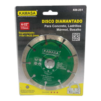 Disco diamantado segmentado 115mm km251