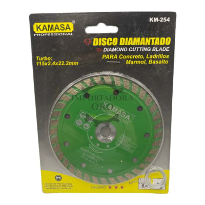 Disco diamantado turbo 115mm km254